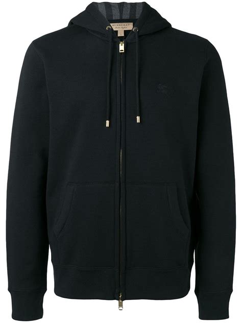 men's black burberry hoodie|burberry sweat suits for men.